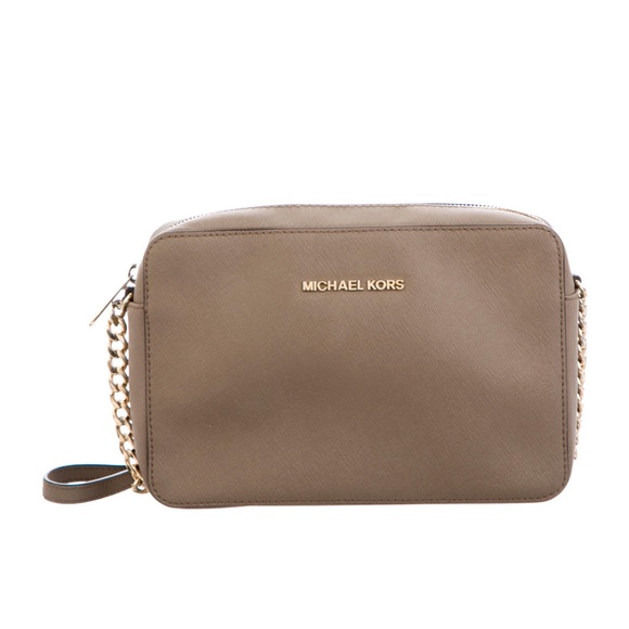 Saffiano Leather MK cross body bag - Picture 1 of 16
